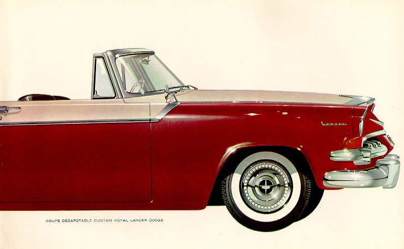 1956 Dodge French Canadian Car Brochure Page 6